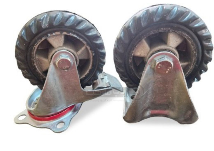 چرخ دایکاست سایز 12.5 ثابت و گردان شرکتی