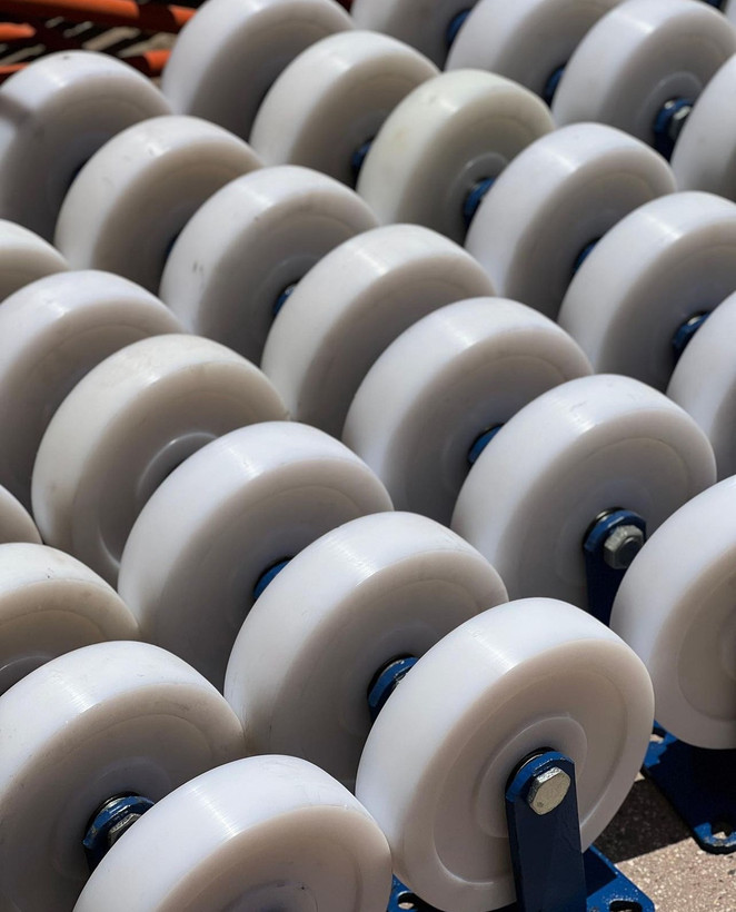 چرخ ثابت پاترولی فوق سنگین سایز ٢۵ با چرخ تفلون نشکن بسیار بادوام و با ضمانت