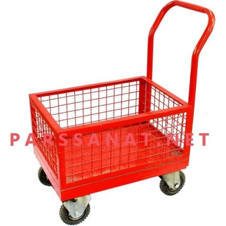 چرخ حمل بار حفاظ دار فلزی