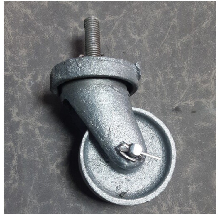 چرخ چدنی 75 ،پیچی