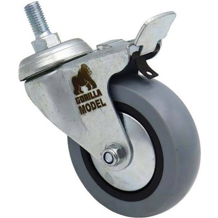چرخ گردان ترمزدار مدل گوریلا کد YPT-PICHI-LASTICI-100MM