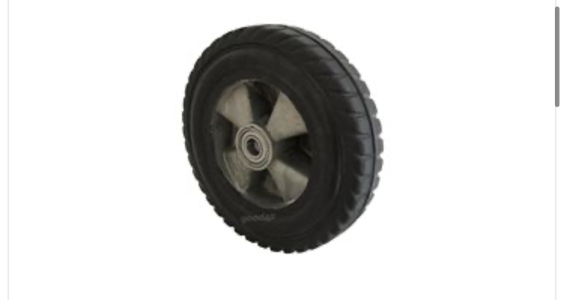 چرخ دایکاست قطر 125 میلی متر چرخ تک