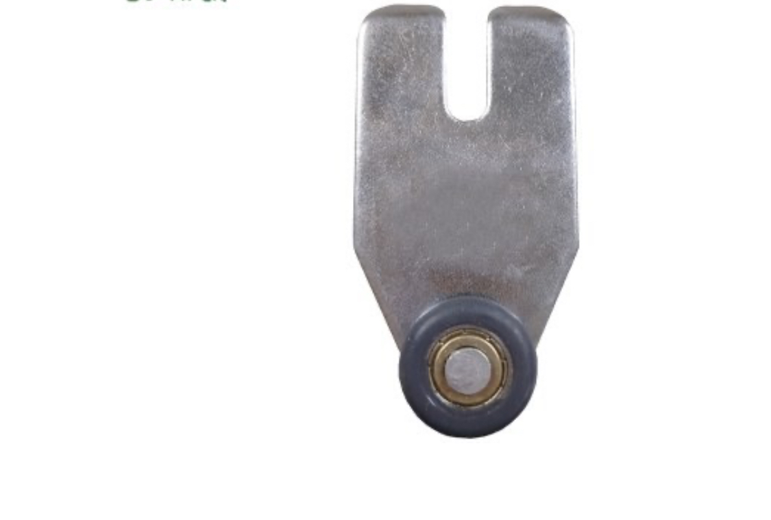 قرقره (بلبرینگ) بالای درب 2 چرخ تخت روکش دار 3x3 درجه یک