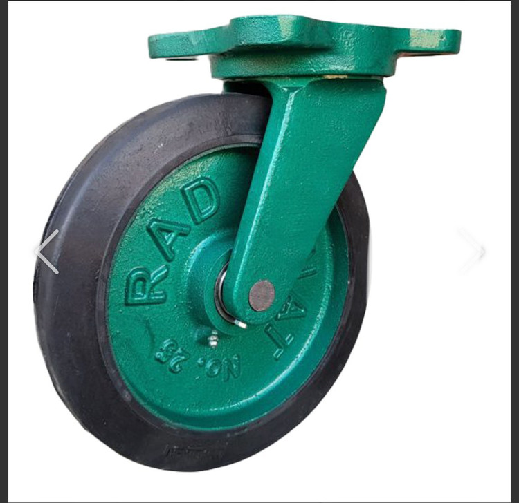 چرخ چدنی سایز 20 روکش لاستیک