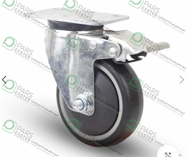 چرخ لوکس کفی ترمزدار پارس قطر ۱۲۵