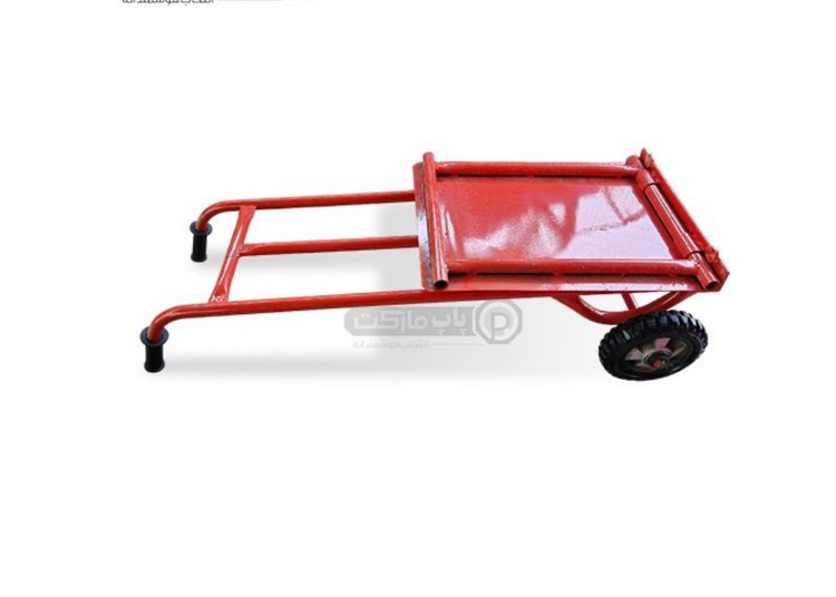 چرخ دستی کفی تاشو تقویت شده با چرخ دایکاست