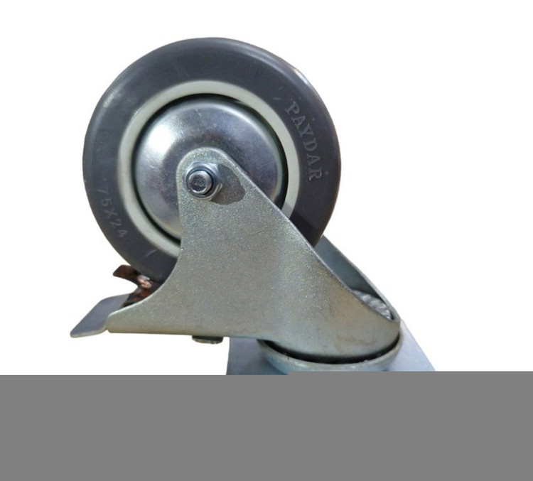 چرخ کفیدار پایدار مدل TS-75MM کد 3/8