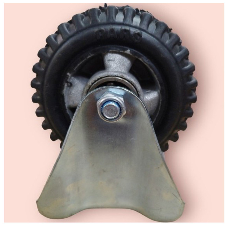 چرخ کفیدار ثابت پارس مدل TS-160MM