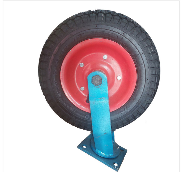 چرخ فرغون بادی سایز 350 ثابت رینگ نانو pvc