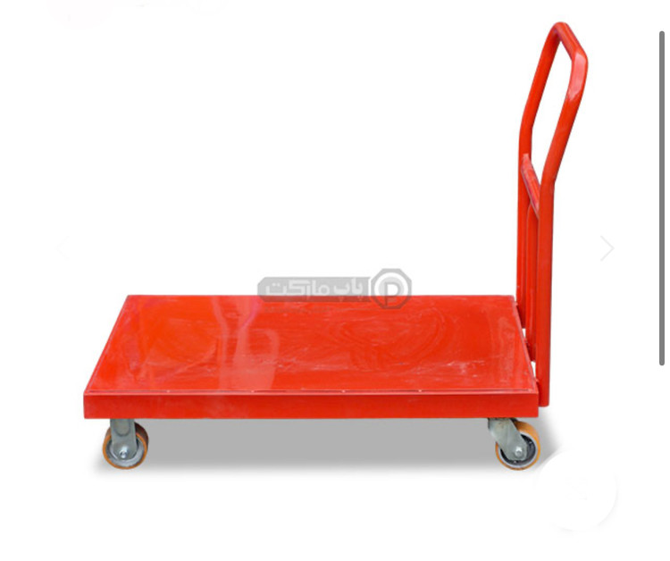 گاری 85*125 با چرخ پلی اورتان تحمل 1 تن