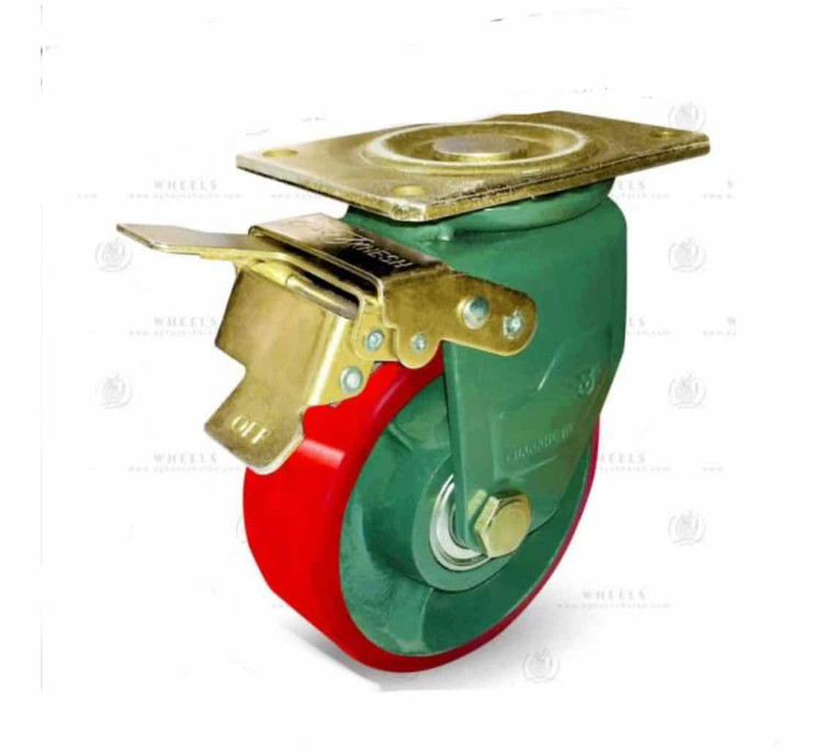 چرخ bls آمریکایی پلی یورتان ترمزدار ۲۰۰ ( با ضمانت یکساله و انحصاری گروه چرخش آریا)