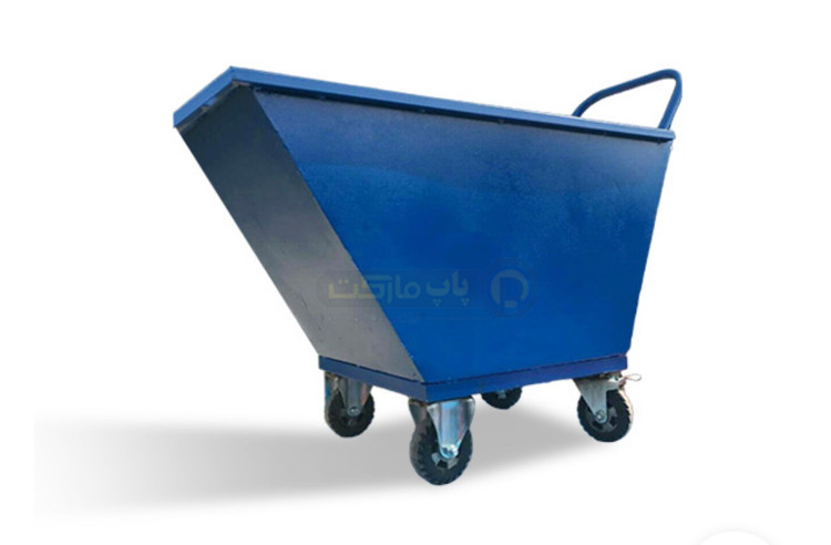 گاری دستی سطلی سفارشی ساز با چرخ دایکاست 70*100
