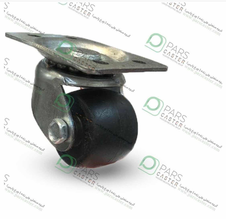 چرخ تفلون سنگین کفی گردان