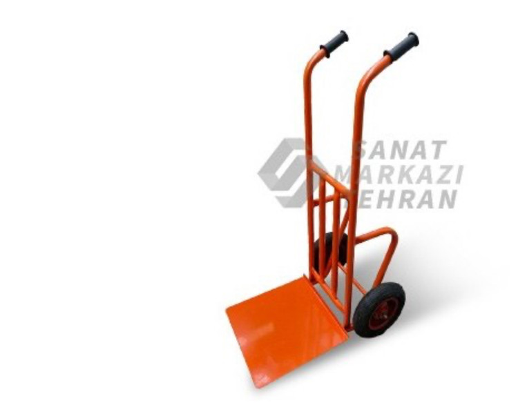 چرخ دستی سنگین کفی 50*50 با چرخ فرغونی تو پر