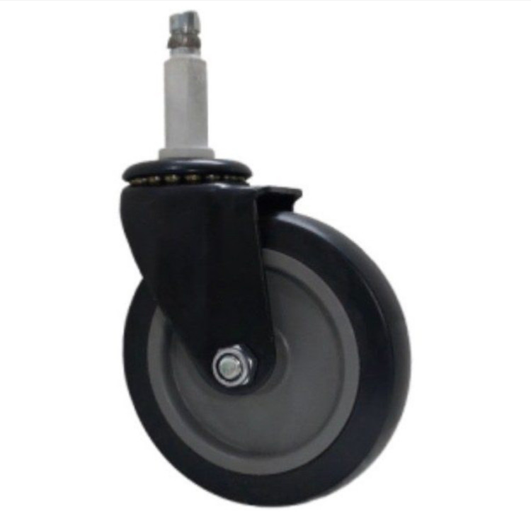 چرخ ترولی بی صدا گردان ضد لغزش بلبرینگی قاب دار (100) ( اخرین قیمت قبل عید قیمت قدیم)
