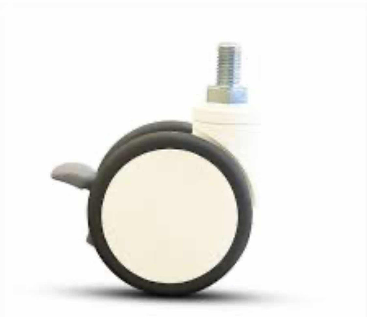 چرخ دوقلو بیمارستانی سایز ۷۵ کفی ترمز دار ( خرید عمده قیمت توافقی) تضمین کف قیمت استعلام