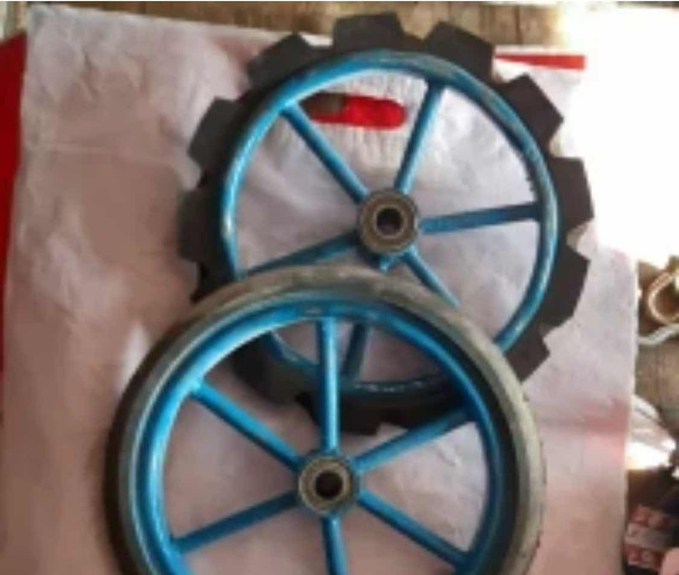 چرخ طحافی سنگین سایز ۳۰ شفت ۲۵