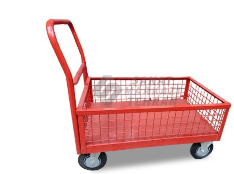 گاری دستی سفارشی 66*100 دور توری 70 cm با چرخ دایکاست