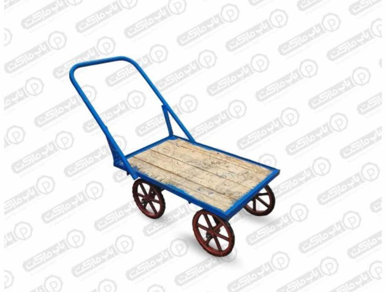 گاری دستی سنتی لوله 3 با چرخ شش پر