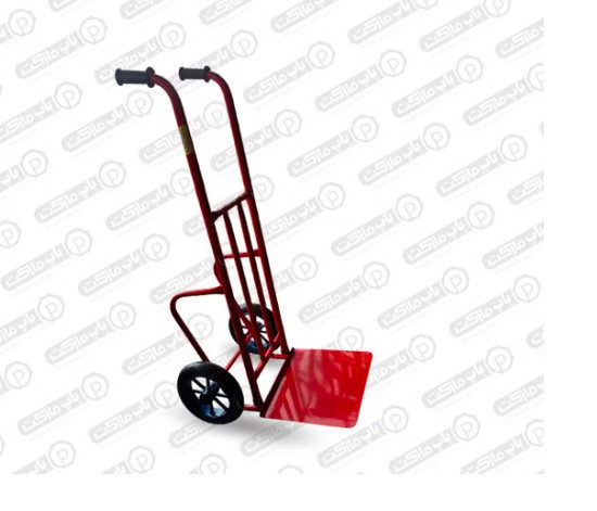 چرخ دستی متوسط با چرخ هشت پر لاستیکی