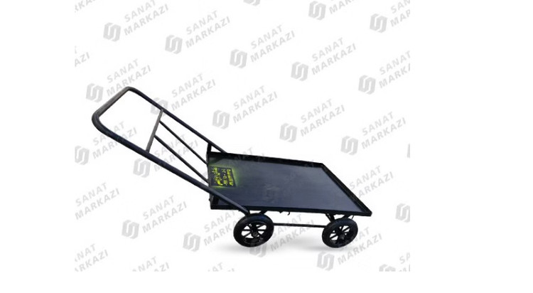 گاری دستی طرح کاشان تمام فلزی با چرخ هشت پر لاستیکی ( سفارشی سازی تمامی انواع گاری ها)
