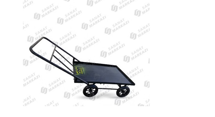 گاری دستی طرح کاشان تمام فلزی با چرخ هشت پر لاستیکی ( تحویل در کمترین زمان ممکن)