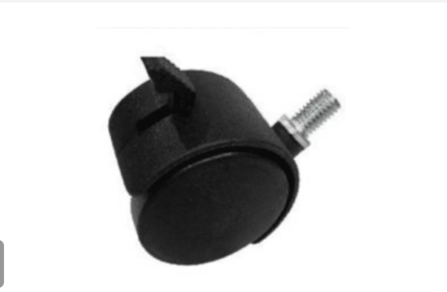 چرخ صندلی دوقلو 4/4 ترمزدار  (استفاده در صندلی‌های چرخ‌دار اداری برای حرکت آسان و روان-کاربرد در میزهای متحرک و فایل‌های کشویی اداری-حرکت بی‌صدا و نرم روی سطوحی مانند موکت، پارکت یا سرامیک-مناسب برای محیط‌های کاری با نیاز به جابه‌جایی مداوم تجهیزات-طراحی جمع‌وجور و سبک برای استفاده در فضاهای کوچک-قابلیت چرخش ۳۶۰ درجه برای افزایش مانورپذیری-مجهز به ترمز برای جلوگیری از حرکت ناخواسته در موقعیت ثابت-تحمل وزن متناسب با تجهیزات اداری بدون آسیب به کف‌پوش)