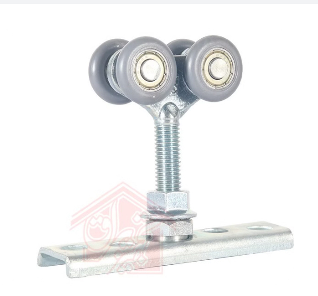 قرقره نیمه سبک T کشویی 4 چرخ سری 3*3  (قیمت عمده با درصد تخفیف خوب تماس بگیرید)