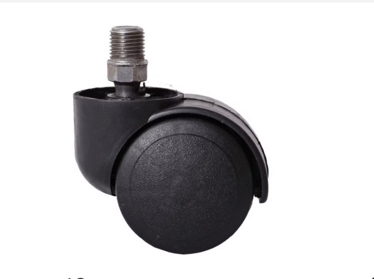 چرخ ساده صندلی اداری مدل پیچی 12 (قیمت عمده با درصد تخفیف خوب تماس بگیرید)