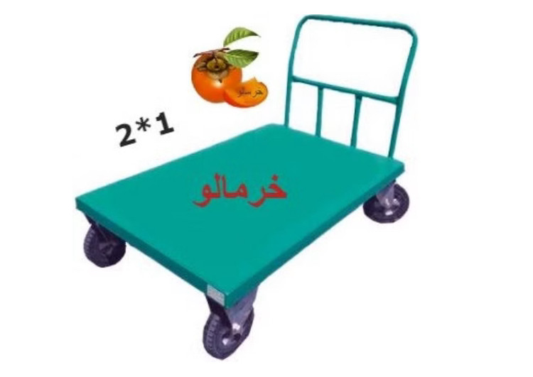 گاری چهار چرخ سایز ۲ در ۱ ( ساخت تمام انواع گاری ها و ترولی های سفارشی شما در کمترین زمان ممکن)