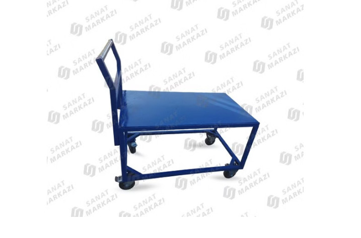 گاری 100 در 60 با چرخ دایکاست 15 سانتی به سفارش مشتری