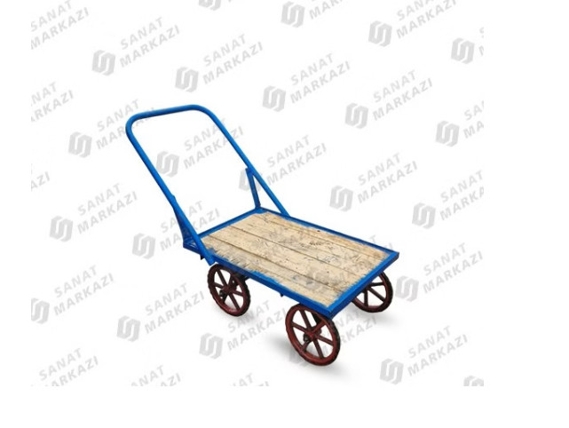 گاری دستی سنتی لوله 3 با چرخ شش پر