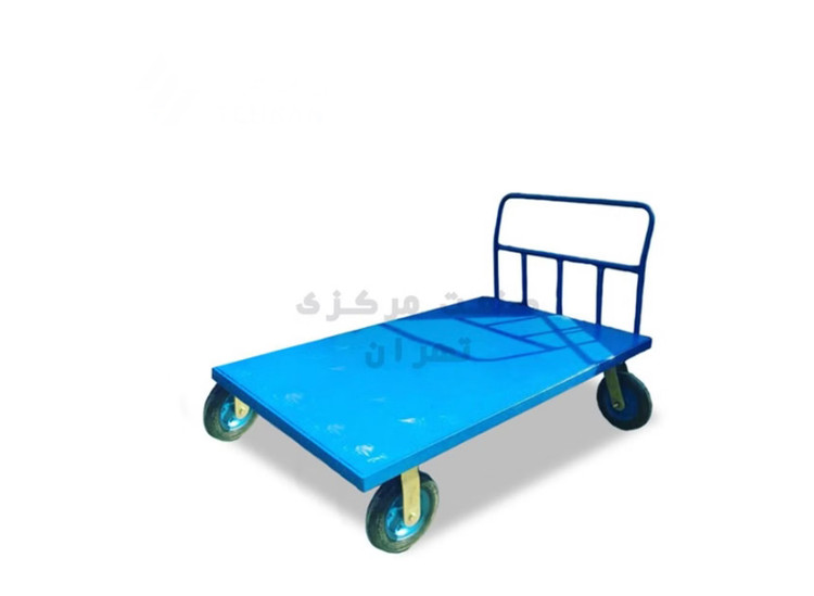 گاری 1*2 با چرخ بادی پایه بلند تقویت شده