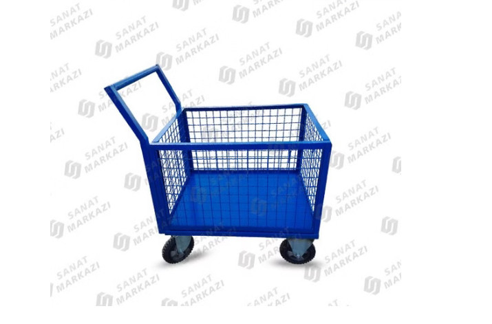 گاری دستی 80 در 60 با چرخ دایکاست 25 سانتی