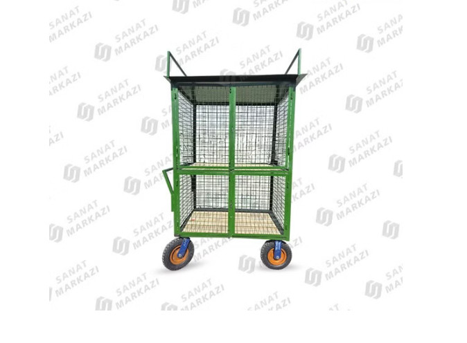 گاری هیاتی با چرخ فرغونی بادی