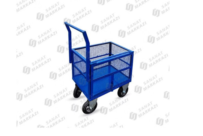 گاری دستی 60 در 80 سفارشی با چرخ دایکاست 25 سانتی