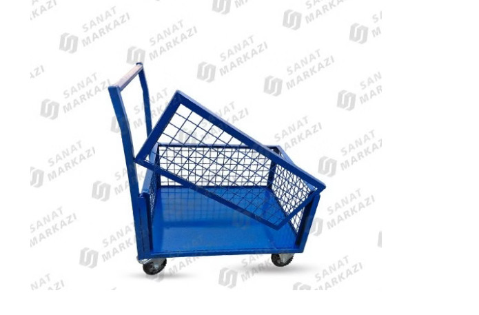 گاری دستی 66 در 50 با چرخ دایکاست 25 سانتی