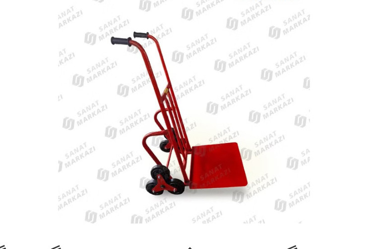 چرخ دستی سنگین با چرخ پله رو بلبرینگ بزرگ