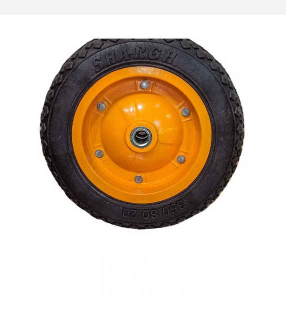 چرخ توپر فرغون (تیوپلس) بلبرینگی مدل شرق سایز 350