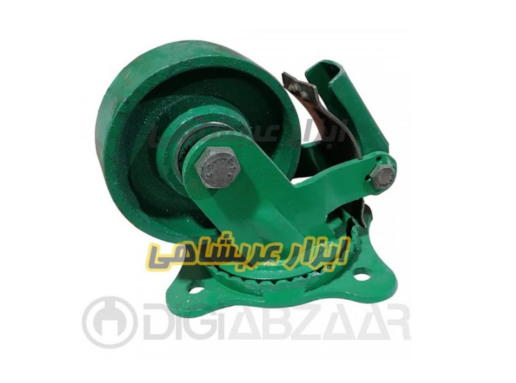 چرخ 16 گردان پویان مدل فولادی رو تراشی سبز