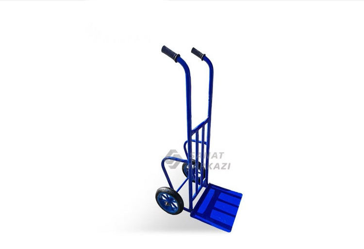 چرخ دستی متوسط با چرخ هشت پر لاستیکی سنگین
