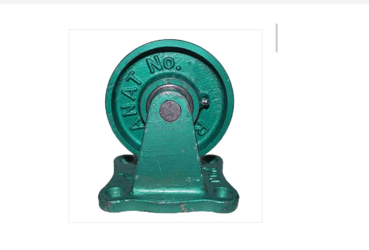 چرخ چدنی 160 روتراش ثابت