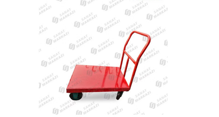 گاری دستی 80 در 60 با چرخ باسکولی