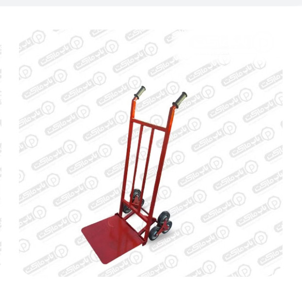 چرخ دستی کفی تاشو تقویت شده سایز بزرگ با چرخ پله رو