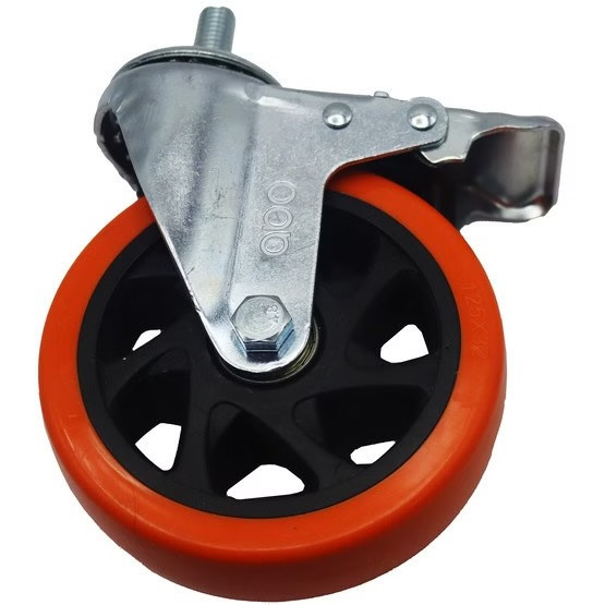 چرخ گردان آبو مدل ترمز دار کد YPT-PICHI-125*32MM مدل 1