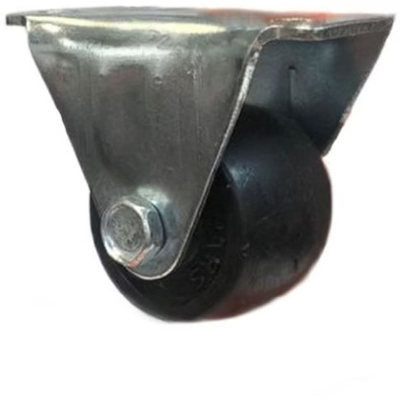 چرخ ثابت تفلون سنگین مشکی پارس 5