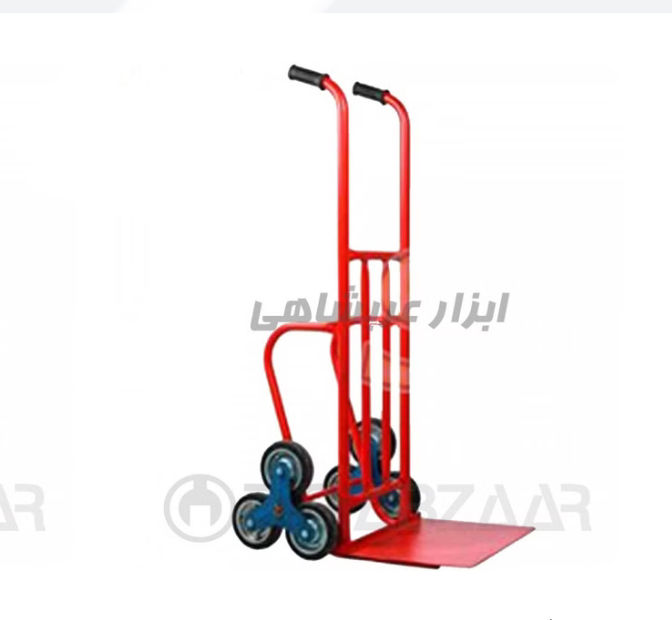 چرخ دستی پله رو سایز متوسط سنگین کفی آجدار