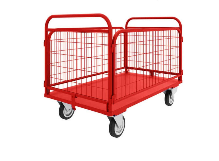 چهارچرخ حفاظ دار ظرفیت 500 کیلوگرم