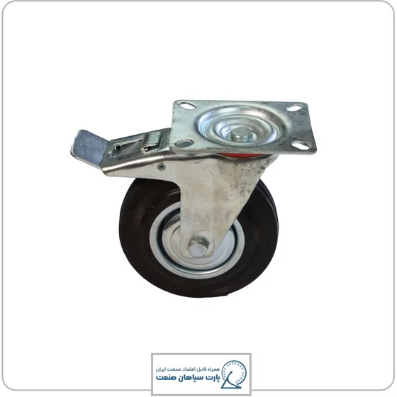 چرخ ورقی چینی گردان ترمزدار