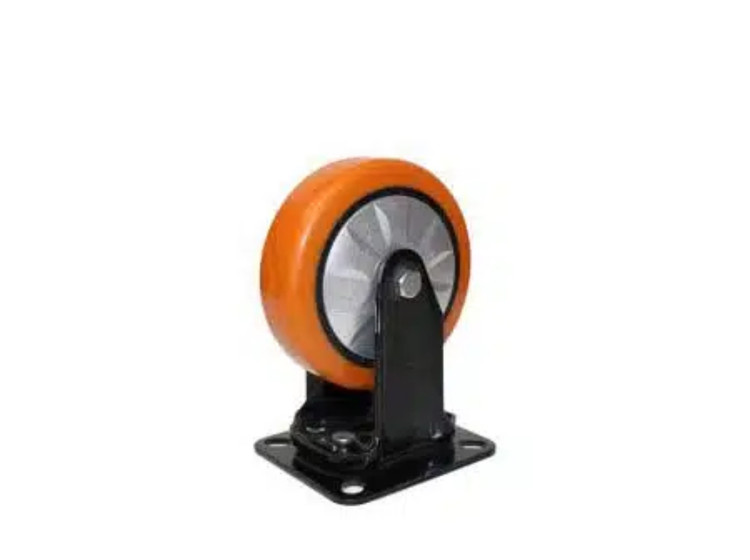 چرخ نارنجی قابدار سایز ۱۰ ثابت